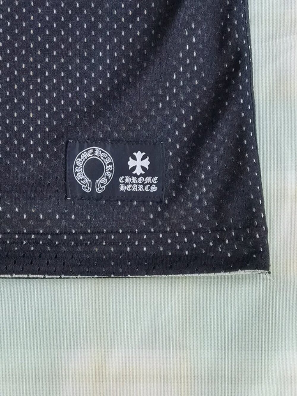Chrome Hearts Black Mesh Sleeveless Tank Top - Picture 2 of 11